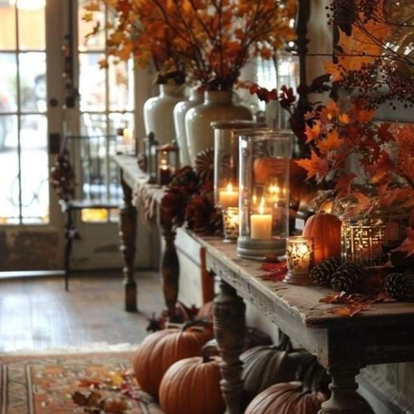 autumn interior decor